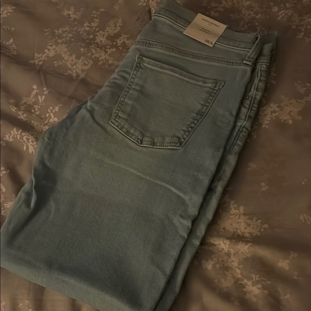 Light Teal Skinny Jeans